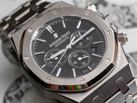 audemars piguet royal oak chronograph smoked dial|Audemars Piguet royal oak openworked.